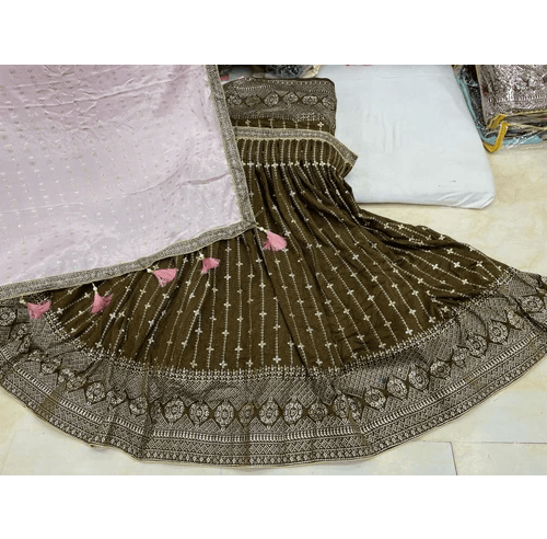 Jacquard Lehenga Choli