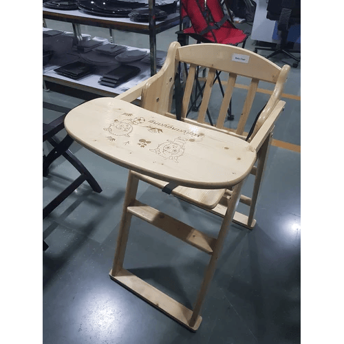 Wooden baby folding high chair, For Home