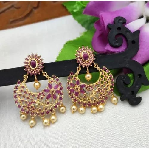 Bhawani Art Designer Brass Earrings