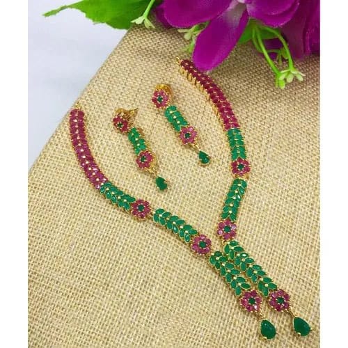 BA185 Artificial Beaded Necklace Set